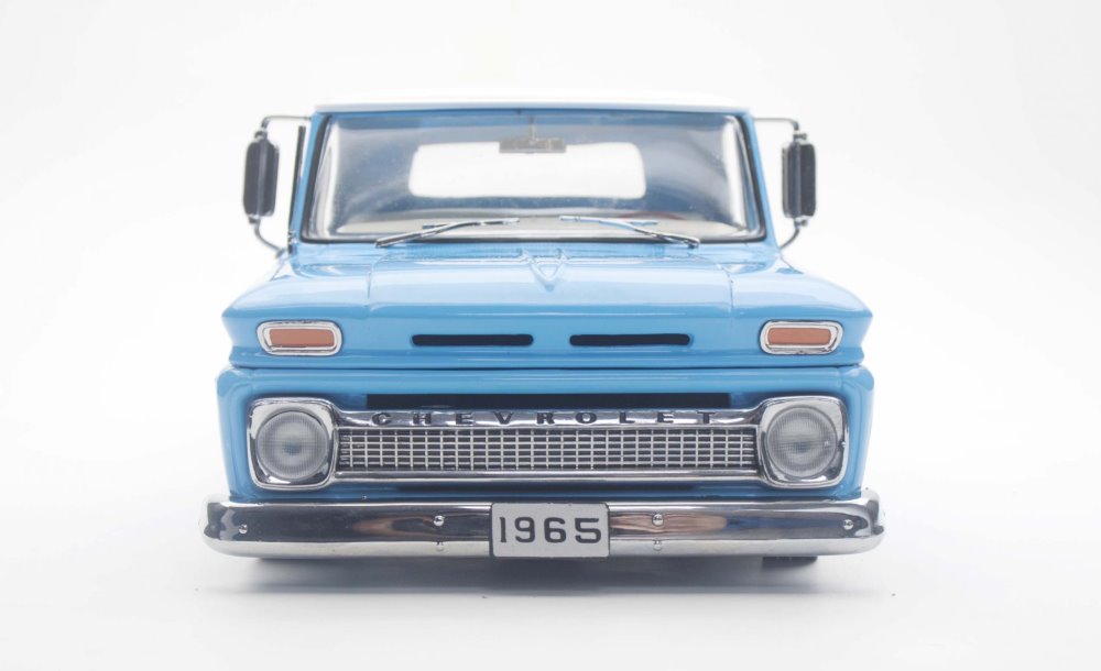 1965 Chevy C-10 Styleside Pickup Lowrider, Blue - Sun Star