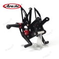 thumbnail image 4 of Arashi (Version 2.0) Rearsets for Kawasaki Ninja ZX4R 2023 / ZX-4RR 2022 - 2024 / ZX-25R 2020 - 2023 Motorcycle Accessories Adjustable Footrest Foot Pegs Reversed / GP Shift Black, 4 of 5