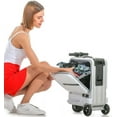 thumbnail image 5 of SE3miniT 20 Inch Electrical Riding On Suitcases Luggage Scooters Carry On Smart Luggage (Silver), 5 of 6