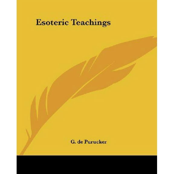 Esoteric Teachings (Paperback)