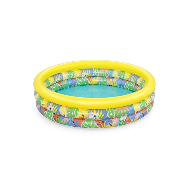 Alberca Inflable Infantil Bestway Palmeras 508 Lt Plástico PVC Resistente