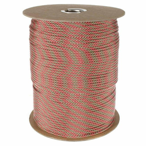 Paracord Planet 550 LB Type III 7 Strand 4mm Tactical Cord with Choices of 10, 20, 25, 50, 100, 250 & 1000 Foot Spools