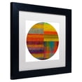 thumbnail image 3 of Trademark Fine Art "Round 4.0" Canvas Art by Michelle Calkins, White Matte, Black Frame, 3 of 4
