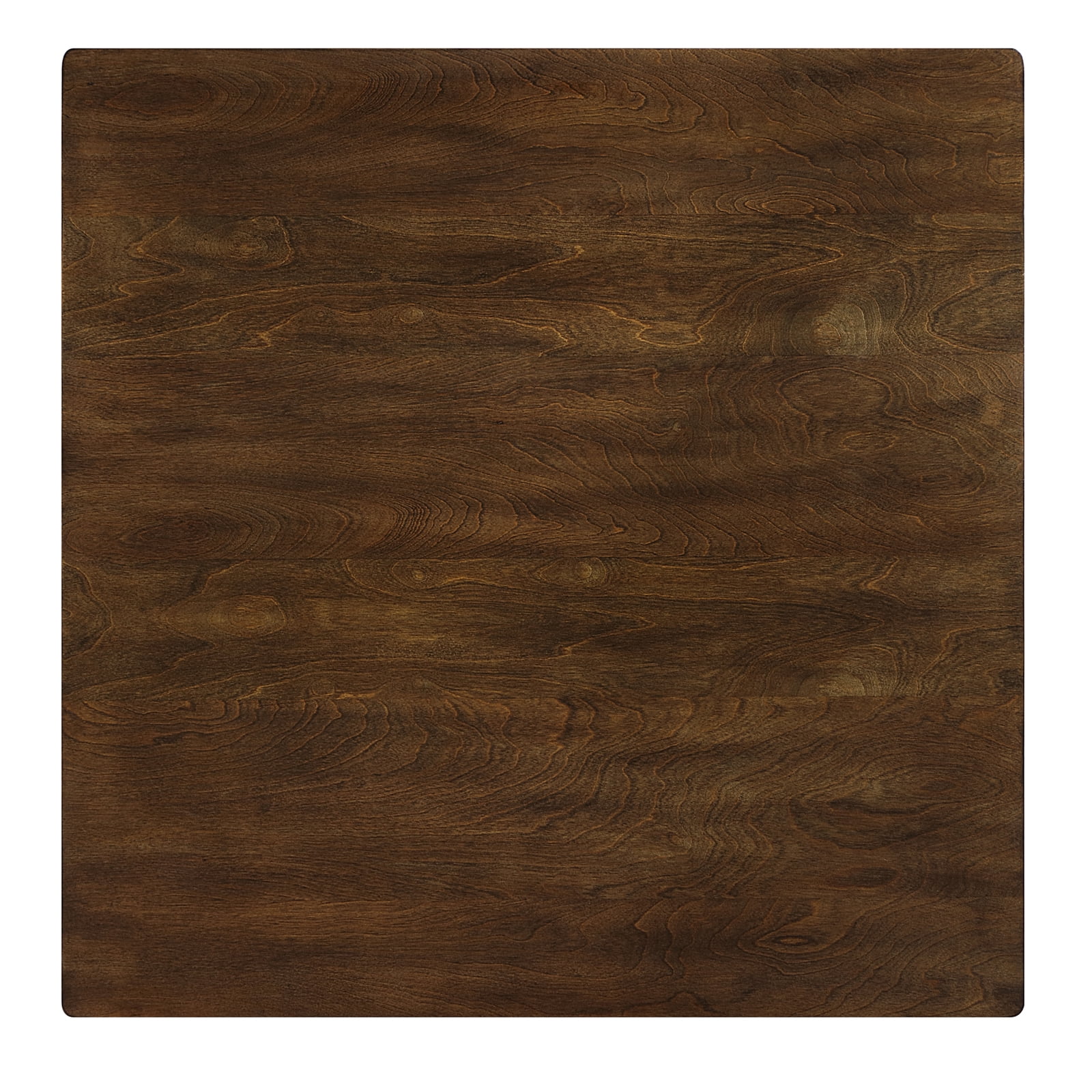 BSHTI Wooden Dining Rectangular Table, Kitchen Table for Small Space, 4 Person Dining Table, Walnut ONLY THE TABLE