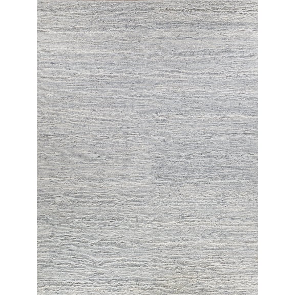 Exquisite Rugs Area Rug Borelli 6X9 Handmade Handloomed New Zealand Wool Silver