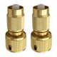 thumbnail image 1 of 2 piezas de conexión de manguera de aleación de aluminio para jardín, accesorios telescópicos, conector rápido para agua de lavado de autos, herramientas de limpieza (dorado), 1 of 5