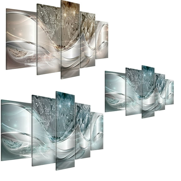 JTWEEN 5 Uds Pinturas Wall Art Conjunto de Obras de Arte Pintura de León Prints Modern Imagen de Arte para Baño, Sala de Estar, Dormitorio, Oficina, Cocina