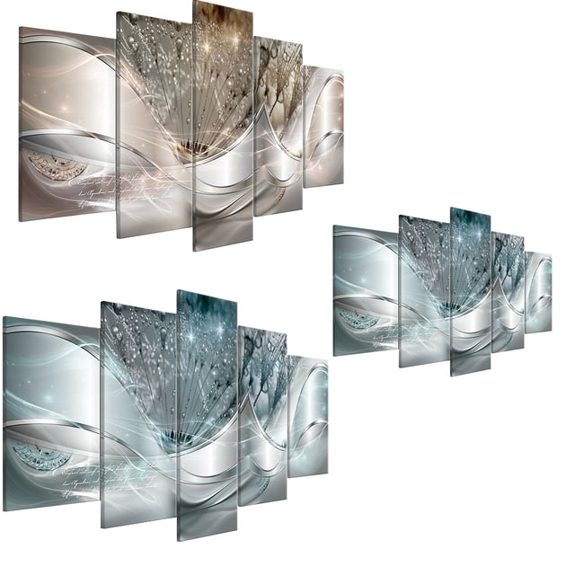 JTWEEN 5 Uds Pinturas Wall Art Conjunto de Obras de Arte Pintura de León Prints Modern Imagen de Arte para Baño, Sala de Estar, Dormitorio, Oficina, Cocina