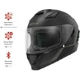 thumbnail image 2 of Sena Stryker DOT Full Face Bluetooth Helmet w/Sound by Harman Kardon GLOSSY WHITE LARGE, 2 of 5