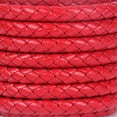 thumbnail image 1 of Yazoeia 2 Meter Braided Leather Cord String, Round Braided Cord PU Leather Braided Leather Cord Braid for Jewelry Making, Necklace, Bracelets, Wraps, Crafts and DIY Design Projects, 4mm, 1 of 7