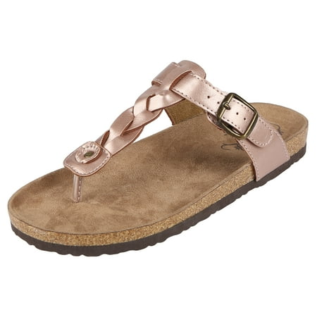 

Northside Womens Dina Thong Cork Sandal