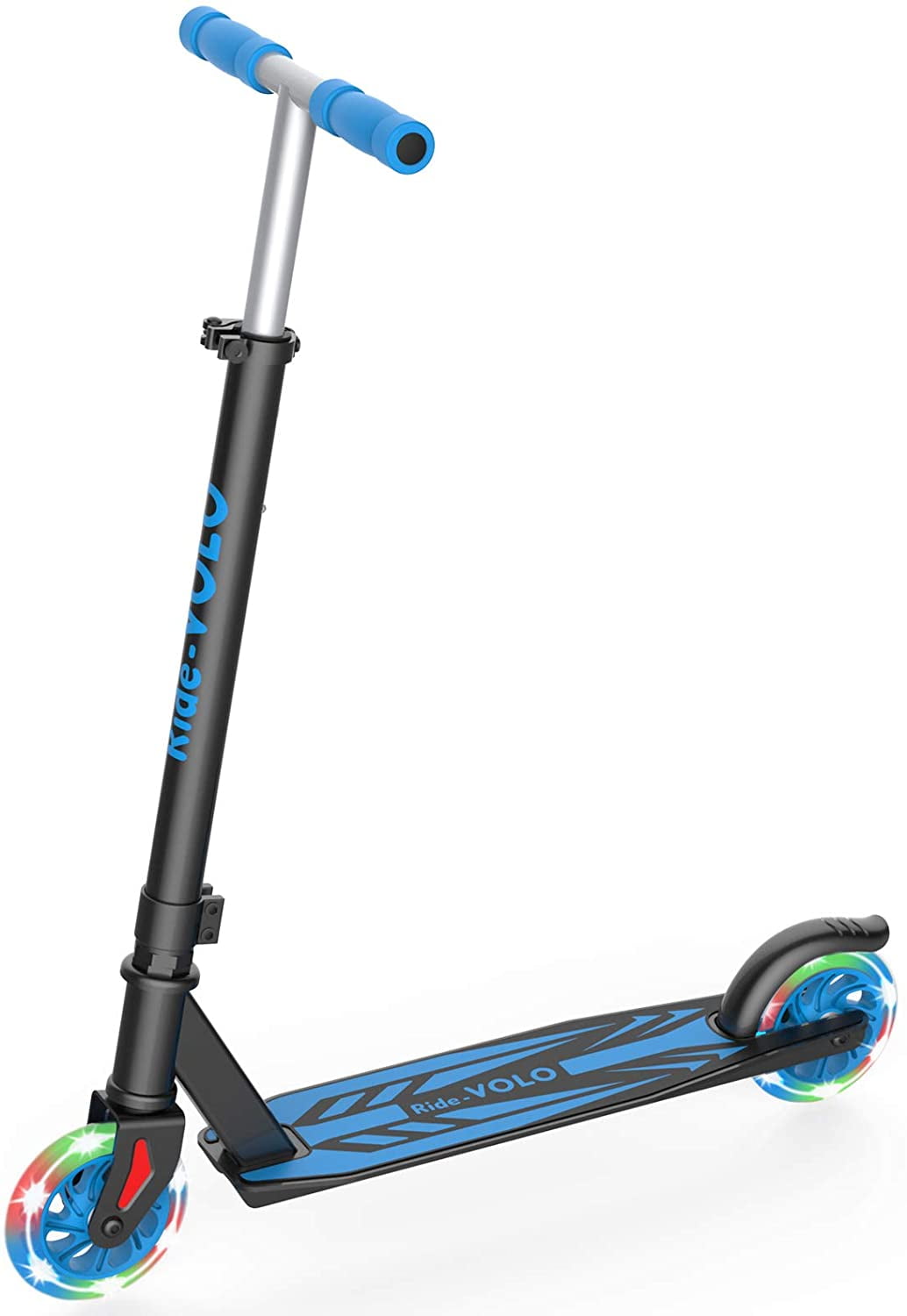MICOSUM K05 Kick Scooter Suitable for 4-9 Years Old, 5'' PU Flash Wheels, 3  Adjustable Heights, Lightweight Aluminum Alloy Frame(Only 5.19lb), ABEC-5  Wheel Bearings, Max Load 110lbs - Walmart.com