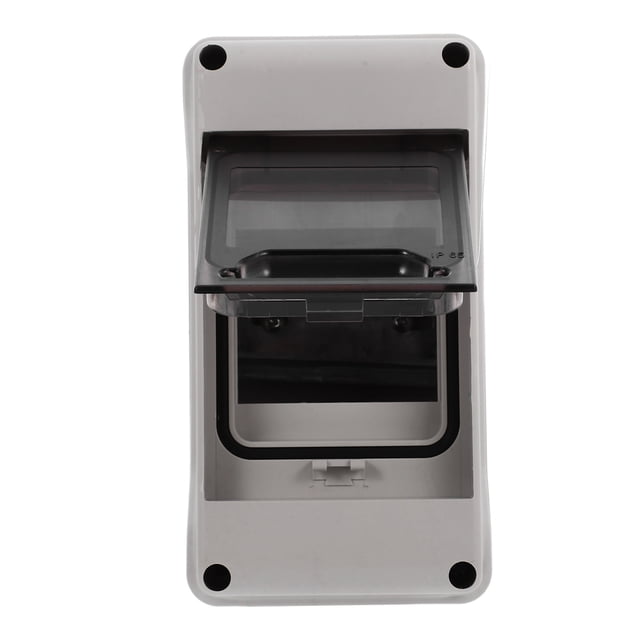 Outdoor Waterproof Power Distribution Box Circuit Breaker Box For Home And Solar Application Electrical Junction Box For Rv And Temporary Power Outlets 3 Circuits