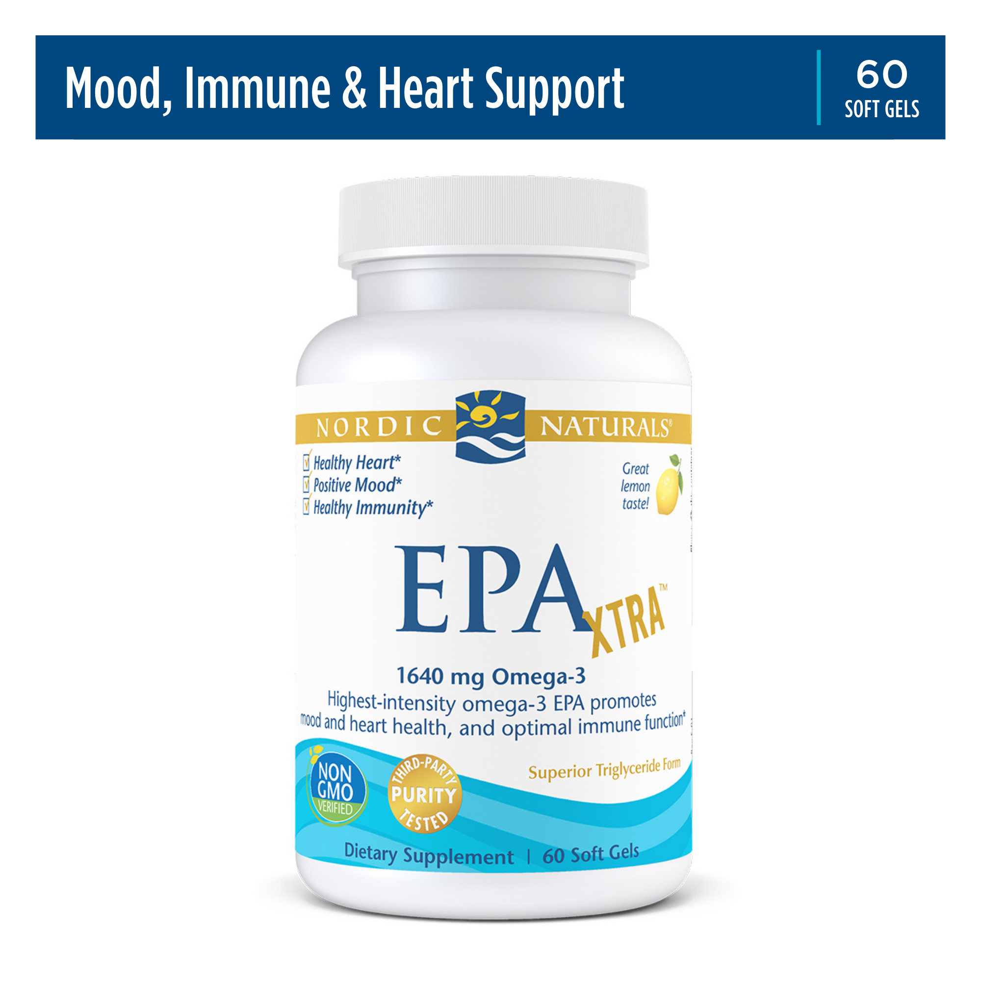 Epa Powder Nordic Naturals EPA Xtra Softgels, 1640 Mg High-Intensity EPA Formula ...