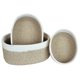 thumbnail image 5 of OULII 3Ud Cestas Tejidas De De Beige Multipropósito Para Y Almacenaje, 5 of 8
