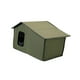 thumbnail image 5 of Casa para gatos de exterior, resistente a la intemperie, acogedora, para las cuatro estaciones, desmontable y cálida. Verde, 5 of 9