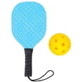 thumbnail image 1 of Juego de 2 raquetas de Pickleball de madera con estuche de transporte, ligeras y cómodas. 1 raqueta 1 bola, 1 of 9