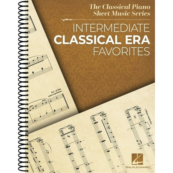 Intermediate Classical Era Favorites: The Classical Piano Sheet Music Series (Paperback) by Hal Leonard Corp (Creator)