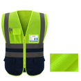 thumbnail image 1 of Chaleco reflectante de alta visibilidad, ropa de trabajo para motocicleta, deportes de ciclismo, ropa de seguridad reflectante para exteriores, chaqueta reflectante, 1 of 5