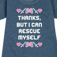 thumbnail image 3 of Instant Message - Rescue Myself - Toddler & Youth Girls Fleece Dress, 3 of 6