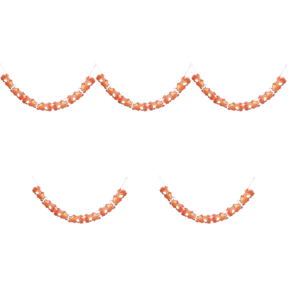 FRCOLOR 5pcs Chinese New Year Banner Party Background Hanging Banners Year of Dragon Hanging Paper Flag