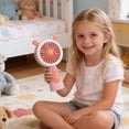 thumbnail image 6 of Handheld Portable Neck Fan, Hand held Fans with Strong Airflow, Desk Fan for Travel Essentials, Mini Fan that blow cold air, Ultra Quiet, Pocket Size for Indoor Outdoor, 6 of 7