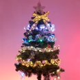 thumbnail image 2 of Lamp String Double-Layer Fairy Lights Strings Waterproof Christmas Ribbon Bows Atmosphere Beautiful LED Light Home Decor Silver/Warm Light, 2 of 9