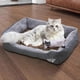 thumbnail image 5 of Cat Dog Sofa Bed Dog House Nest Cave Rectangle Soft Cat Dog Sofa Bed, 5 of 5