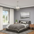 thumbnail image 5 of Livex Lighting Westfield Chandelier in Brushed Nickel, 5 of 12