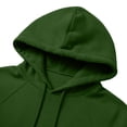 thumbnail image 6 of Yutgune Men's Loose Fit Pullover Hoodie, Solid Long Sleeve Hooded Sweatshirt with Side Pockets, 6 of 6