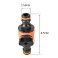 thumbnail image 4 of 2 Pcs 16mm Tuyau d'Arrosage Tuyau en Ligne Robinet Robinet Robinet Raccord Rapide, 4 of 10
