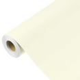 thumbnail image 1 of Papel Tapiz Uxcell, Papel Contacto Autoadhesivo, Papel Tapiz de Vinilo de Color Sólido Amarillo Crema 394"x15.7", 1 of 7