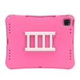 thumbnail image 3 of Dteck Kids Case for iPad Pro 13 inch 2024,iPad Air 13 inch 2025/2024 Shockproof Rugged EVA Kids Friendly Case 360 Degree Rotating Kickstand Stairs Back Cover,Rose, 3 of 7