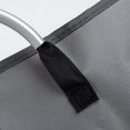 thumbnail image 3 of Double Laundry Bag, Large Foldable Laundry Basket, Collapisable Laundry Hamper, Folding Washing Storage Bin, (Dark Grey), 3 of 7