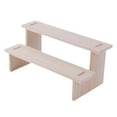 thumbnail image 4 of Tachiuwa Wooden Display Riser Stand Desktop Decorative Multipurpose Showcase Fixtures for 2 layer, 4 of 9