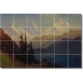 thumbnail image 1 of Ceramic Tile Mural-Albert Bierstadt Landscapes Painting 77. 72" w x 48" h using (24) 12 x 12 ceramic tiles, 1 of 3