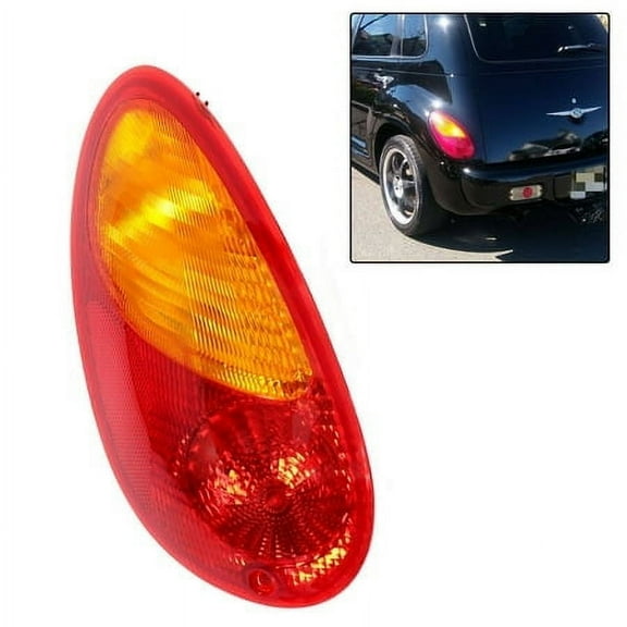 Kojem Left Tail Light w/ Bulb for 2001-2005 Chrysler PT Cruiser Driver Side Brake Lamp 5288743AG