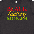 thumbnail image 4 of Inktastic Black History Month- Red, Green, Yellow Youth T-Shirt, 4 of 5
