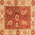 thumbnail image 1 of Ahgly Company Indoor Square Oriental Orange Traditional Area Rugs, 8' Square, 1 of 4