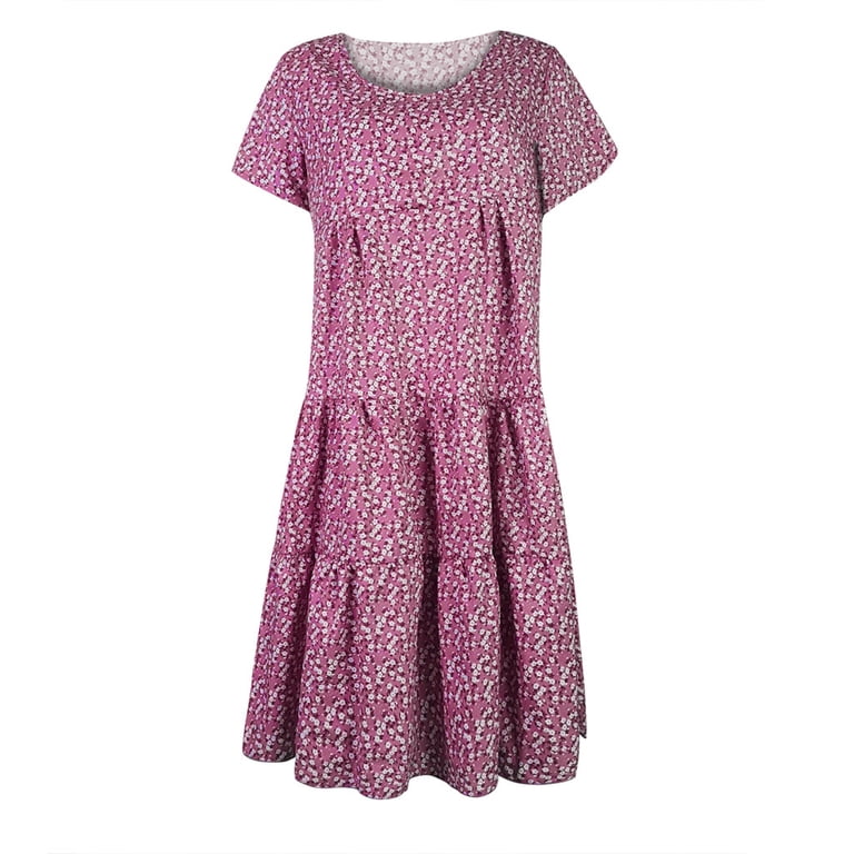 knee length dresses for ladies Lime Green Seersucker with Navy Whales Ladies Tunic Dress (Unlined) X-Small main image 1
