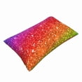 thumbnail image 3 of Queen Size Pillow Cases with Colorful Glitter Design - Envelope Closure for Easy Use - Resists Shrinkage and Fading, 3 of 5