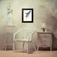 thumbnail image 4 of Shvartsur, Olga 12x14 Black Modern Framed Museum Art Print Titled - Rainbow Hummingbird, 4 of 5