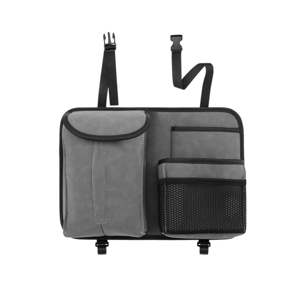 Pisexur Accesorios para coches, Electrónica para cochesBolsa de almacenamiento para el asiento trasero del coche, organizador de maletero con múltiples bolsillos colgantes, accesorios interiores para