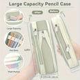 thumbnail image 6 of 34PCS Aesthetic Pencil Case Supplies Cute Pencil Case Supplies with 6 Pastel Highlighters 6 Black Gel Pens 6 Mechanical Pencils College Essentials Bible Study Journaling Kit Birthday Gifts, 6 of 6