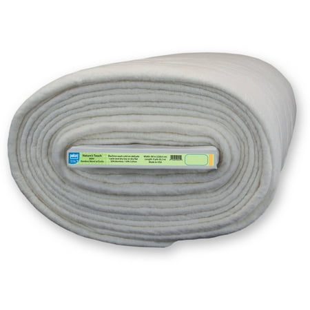 Pellon Cotton Blend Quilting Batting Fabric, off-White 9 Yards by the Bolt