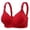 Red, variant on Soft Intention Jelly Wireless Bra Seamless Soft Comfort Push Up Bra Casual Summer Bra for Fashionable Woman Best Bras for Women