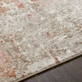 thumbnail image 6 of Hauteloom Musabeyli Living Room, Bedroom Area Rug - Modern - Beige, Orange, Red - 8'10" x 12', 6 of 6