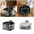 thumbnail image 2 of Automatic Cats Water Fountain Continuous Circulations Filtrations Systems Quiet USB Power Water Dispenser For Office, 2 of 9
