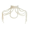 thumbnail image 1 of Collar de hombro con cuentas Yuyangstore joyería para el cuerpo con colgante de cuentas, 1 of 8
