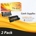 thumbnail image 2 of Catch Supplies Compatible Toner TN-850 TN850 & Drum Unit DR820 DR820/DR-890 for Brother HL-L5200DWT MFC-L5700DW DCP-L5500DN (1*Black Toner 1*Drum), 2 of 11
